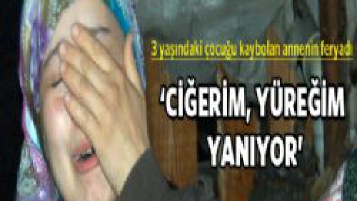 ‘Ciğerim, yüreğim yanıyor’