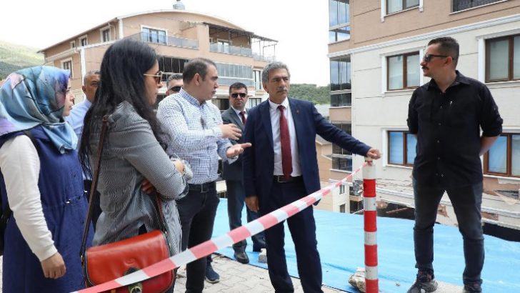 İstinat Duvarı Güvenliğinde Belediye, Üniversite Ve Burkent İşbirliği