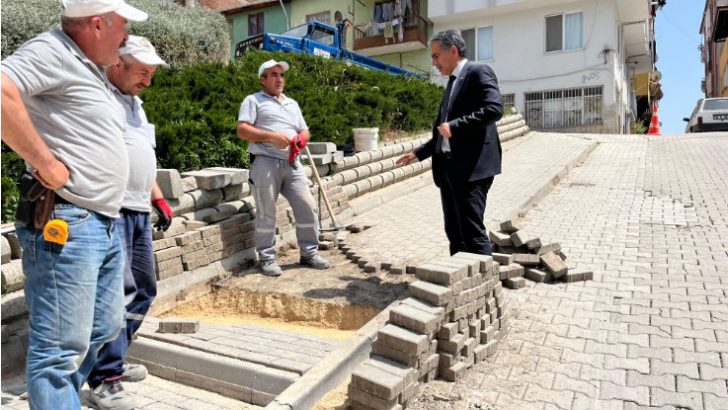 Eski İtfaiye Bayırı”Na Merdiven Kolaylığı