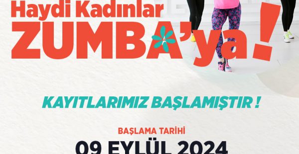 Kadınlar İçin Zumba Dersleri Başlıyor