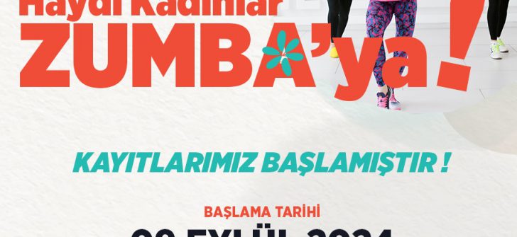 Kadınlar İçin Zumba Dersleri Başlıyor